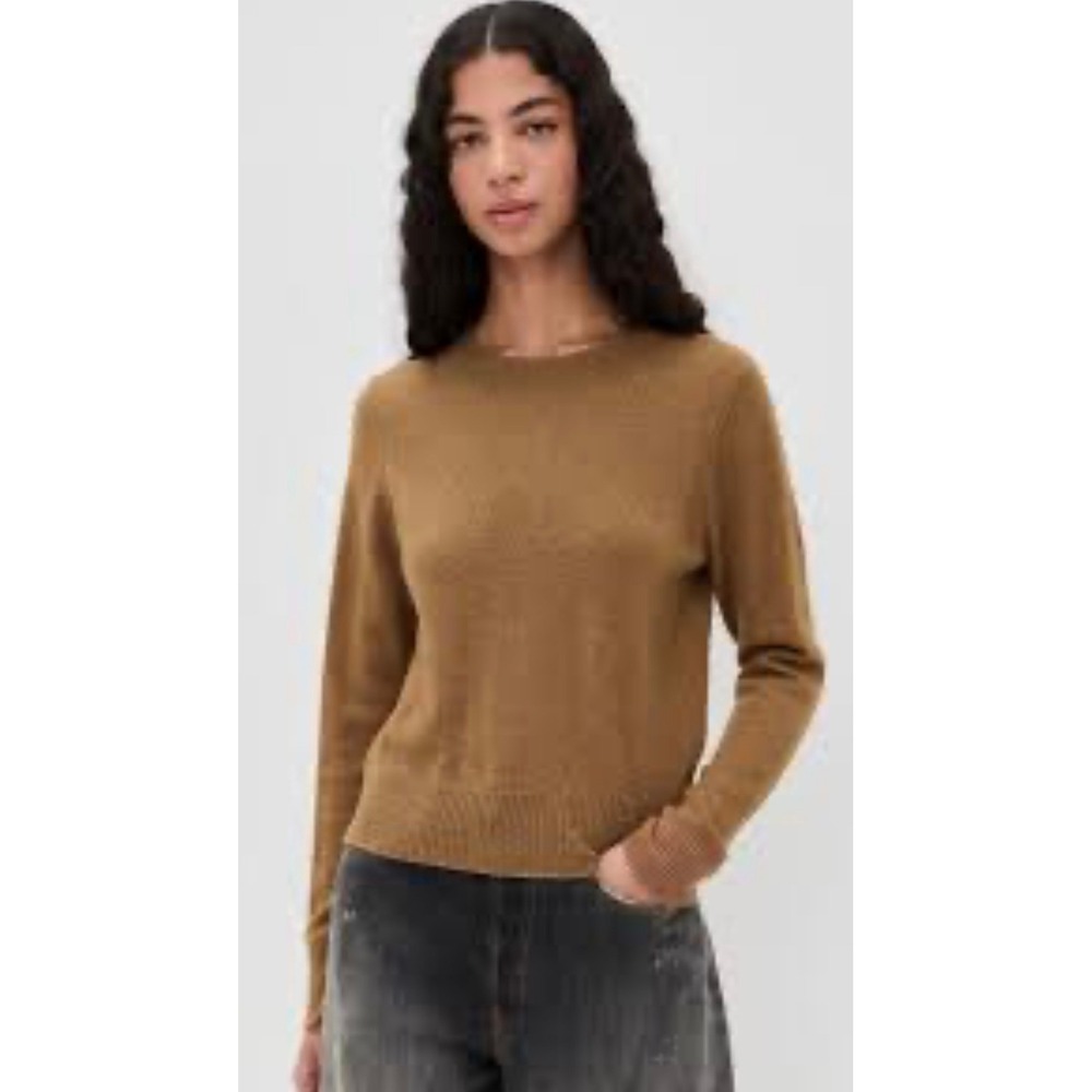 Reformation Jeans Cashmere Sweater Women Small Brown